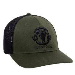 BlackOvis 6-Panel Trucker Hat