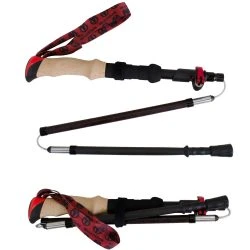 BlackOvis Crestone Collapsible Carbon Trekking Poles
