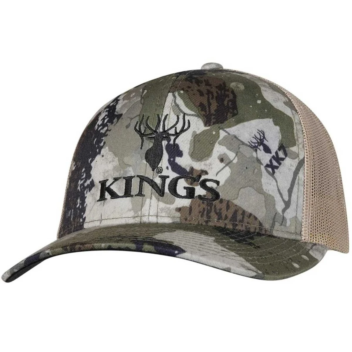 King's Camo Richardson Camo Logo Hat